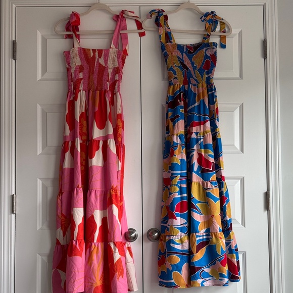 Vibrant Smocked Sundresses - Picture 1 of 5